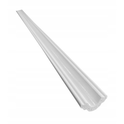 Listwa Ścienna Sztukateria Biała Przycięte Listwy Zestaw DP1 200cmx400cm
