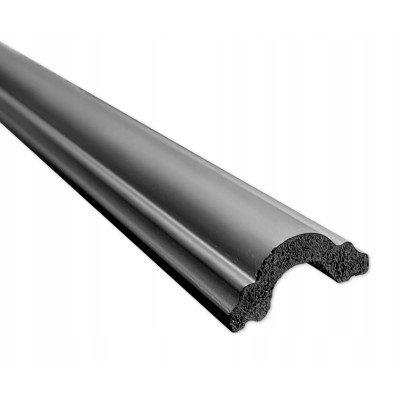 Listwa Ścienna Sufitowa Czarna DP1