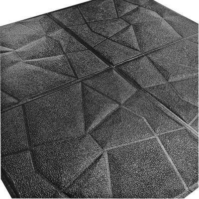 II GATUNEK Samoprzylepny Panel Ścienny Diament Czarny